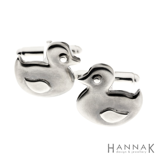 Duck Duck -kalvosinnapit Duck Duck | hopea 925 | kalvosinnapit
