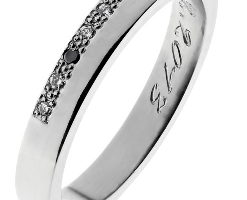 Only One | Palladium 950, timantit | Vihkisormus