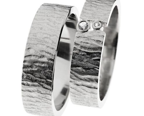 Puro II | Palladium 950, safiirit | Sormukset